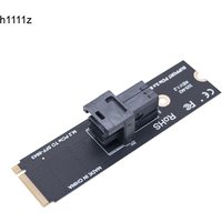 NVME to SFF-8643 Converter M.2 PCIE X4 to U.2 Adapter Expansion Card M Key to Mini SAS SFF-8643 Riser for Intel 750 2.5" U.2 SSD