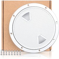 Boat Accessories Boat Hatch 4" 6" 8" ABS Round Non Slip Inspection Hatch w/Detachable Cover for Marine Boat Yacht