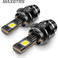 2Pcs Turbo D1S D3S D4S D2S LED Lamps Canbus 6500K White 90W 28000LM LED Headlight Bulbs Car Light Plug&Play HID Conversion Kit