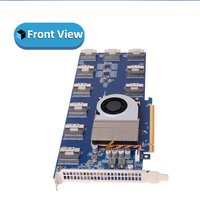 PLX88096 Expansion Card/PCIe 4.0 Switch 6ports 10ports Card/split-free/X16/SFF8654