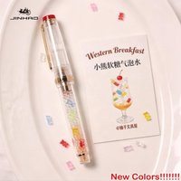 JINHAO 82 Glass Dip Pen 2026 Handcrafted Limited Edition Finely Grounded Smooth Writing Art Office School Supplies Stationery