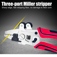 ZSQ-09 9 In 1 Fiber Optic Stripping Pliers Signal Fire Optical Optic Fiber Stripper Scissors Wire Stripping Pliers
