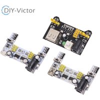 MB102 Breadboard Dedicated Power Supply Module Mini Micro USB Black White 2 Way 3.3V 5V MB-102 Solderless Bread Board