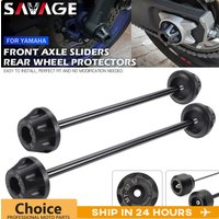 Rear Front Axle Fork Crash Slider For YAMAHA MT-07 FZ-07 2014-2024 XSR700 MT07 FZ07 Motorcycle Wheel Protector XSR 700 MT FZ 07