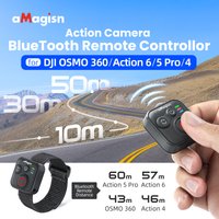 aMagisn 50M Bluetooth Remote Control Camera Shutter Controller for DJI OSMO 360 / Action 6 / 5 Pro / 4 Camera Accessories