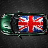 British flag Car sticker decal roof sunroof decorative sticker vinyl film itache universal SUV car sticker decal