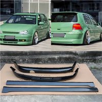 Body kit for Volkswagen vw Golf 4 2004-2008 modified front shovel side skirt rear lip surround car accessories
