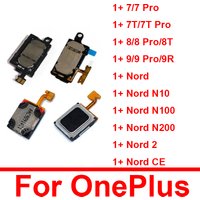 Earpiece Speaker For OnePlus 1+ 7 7T 8 8T 9 9R Pro Nord N10 N100 N200 Nord 2 CE Earphone Flex Cable Replacement Parts