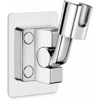 No Drill Shower Head Holder ABS Adjustable Wall Mount Self-adhesive Bracket for Bathroom Handheld Showerhead Support