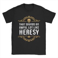 Vintage Heresy Funny Wargaming W-Warhammer 40k T-Shirts Women Round Neck Cotton T Shirts Short Sleeve Tees Gift Idea Clothing