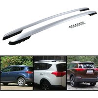 For Toyota RAV4 XA40 2013 2014 2015 2016 2017 Car Accessories Roof Rack Side Rails Bars Luggage Carrier Cargo 1Set