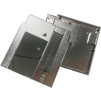 Silver plated 72 Pin Game Card Shell for NES Cover Plastic Case for NES Game Cartridge Replacement Shell