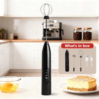 Handgehaltener Elektrischer Eierschläger, Milch- und Kaffee-Mixer, Küchenmaschine - Eierschläger, Kaffeemaschine, Marmeladen- und Butterbereiter