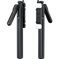 1.7M Portable Telescopic Selfie Stick 360 Rotation Anti Shake Handle Ring Fill Light Universal for iPhone Samsung Travel Outdoor