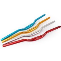 AliExpress NONE 31.8mm 50mm MTB Riser Bar Mountain Road Bike Handlebars 700mm Aluminium Alloy Bars Lightweight Integrated Cycling Accessories