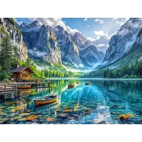 Landscape Travel 500/1000/1200/2000 PCS Jigsaw Puzzles Family Activity Games for Gameroom Bedroom Gifts Home Decor