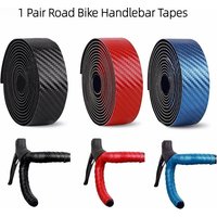 1 Pair Bicycle Handlebar Tapes for Road Bike Anti-slip Waterproof Cycling Bar Wrap Road Bike & Carbon Fiber Bar Accessories