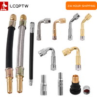 For Xiaomi M365 PRO 1S Electric Scooter 45° 90° 135° Degree Valve Adapter Air Pump Extended Nozzle Hose Tyre Repair Part