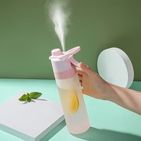 700ml Spray Water Bottle PortableOutdoorSportsGym Fitness Drinking Leakproof Lightweight ReusableTravel Hiking Cycling Drinkware