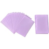 50pcs Holo Card Sleeves 61x91mm Macaron Color Kpop Holder For Postcards Films Game Cards Photocard Protector Film Album Binder