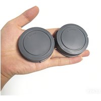 2PCS Camera Front Cap Body Cap Rear Lens Cap Kit for Sony E Mount NEX Nex-3 NEX-5 6 7 A7 A7r A7s A3000 A5000 A6000 a6300 a6500