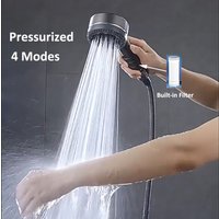 New Filter Shower Head 4 Modes Handheld High Pressure Water Saving Shower Head Massage Sprayer Bathroom Accessories Set