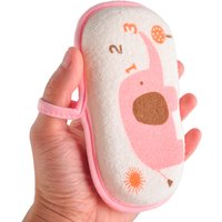 Cute Kids Baby Cotton Shower Bath Sponge Rub Cartoon elephant Body Wash Towel Infant Toddle Newborn Bath Brushes Soft Sponge
