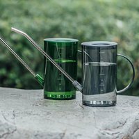 Watering Can Indoor 1L Clear Plastic Long Spout Potted Plant Water Pitcher Spray Bottle Balcony Garden Flower Succulents Tool