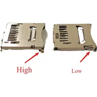 5PCS New for Canon EOS 100D 200D 70D 80D 77D 750D 760D 800D 6D2 5D4 3000D 4000D for Nikon D750 D810 D3300 SD Card Slot Part