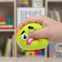 1Pcs New Soft Moldable Cute Slow Rise Squeeze Toys New Smushers Squishy Curiosities Dog Face Swap Squishy Toy Relaxing Sensory