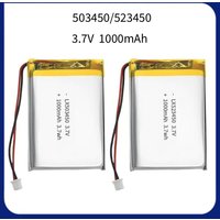1000mAh 3.7V Polymer Lithium Rechargeable Battery 503450/523450For for PS4,Cameras, GPS, Bluetooth Speakers 3.7V batteries