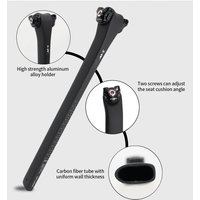 AliExpress OZTALLO Lightweight Carbon Seatpost for SL8 Road Bike 0/15mm Offset Options 300mm/380mm Length Black Matte Finish Bicycle Seat Post