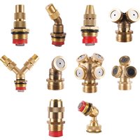 1/2 /3/4 Brass Spray Nozzle Refraction Spray Nozzle Brass Garden Sprayer1/2 Inch Garden Irrigation Pesticide Spraying Sprinkler