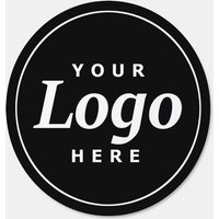 500 Pieces Customized Company Logo Sticker Labels Wedding Birthday Baptism Party Design Your Own Stickers Personalized Packaging