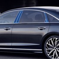For Audi A8/S8 D5 2017-2025 B C Pillar TPU PPF Paint Protection Film Pre-Cut Clear Bra Anti-Scratch Window Column Guard Sticker