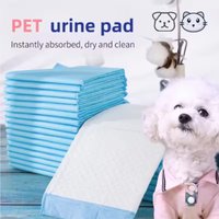 Super Absorbent Pet Diaper Dog Pee Pads Quickdry Disposable Urine Nappy Mat For Cats Dog Diapers Deodorant Pet Supplies
