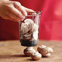 Multifunction Vegetable Slicer Cup Stainless Steel Food Chopper for Mushroom Strawberry Egg Kitchen Cutting Tool