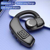 Wireless Bluetooth Compatible Earphones Ear Hanging OWS Left and Right Rotating Stereo Open Headphones HIFI Sports Game Headset