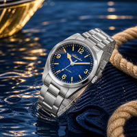 ADDIESDIVE 2026 New Men's Quartz Wristwatch 100m Waterproof Sapphire Retro Luminous Leisure Watches Sapphire 2035 Sports Watch