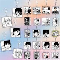 Aanime Chainsaw Keychain Accessories Bag Charms Cartoon Manga Denji Makima Hayakawa Aki Keyrings Jewelry Fans Freinds Gift