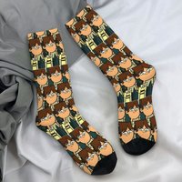 Total Drama- Cody Socks Winter Stockings Leisure Women Men Soft Breathable Socks Printed Outdoor Non-Slip Socks