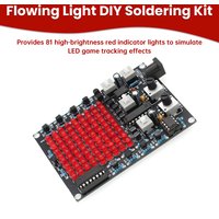 DIY LED Electronic Kit CHA-81 DC 4.5-9V LED Tracking Light Game Soldering Project Practice X/Y-axis Mobile Adjustable Flow Light