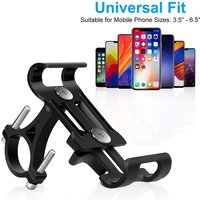 AliExpress KAFNHCKA Metal Motorcycle Bike Phone Holder Aluminum Alloy Anti-slip Bracket GPS Clip Universal Bicycle Stand Support For iPhone Xiaomi