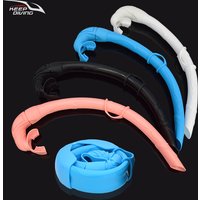 1Pcs Snorkeling Full Silicone Wet Type Snorkel Tube Foldable Snorkel With Buckle Free Diving Scuba Swim Equipment