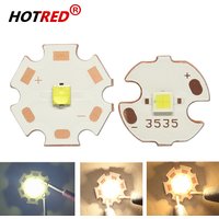 LED 12V Original XHP35.2 HD HI Cold White 1A 6500K CRI80SMD Chip Bulb For Flashlight Part DIY Spot Light With Alumium DTP Copper