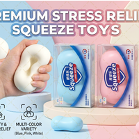 Handmade Squishy Simulated Soap Shaped Crispy Stress Relief Ball Solid Fidget Prop Round Block Filled ASMR Birthday Party Favor