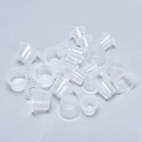 100pc Plastic Disposable Microblading Tattoo Ink Cups Tattoo Accessory