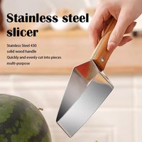 Triangle Watermelon Knife Tools,Watermelon Slicer,Reusable Labor-Saving Fruit Cutter Slicers Divider Tool Kitchen Accessories