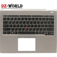 For Lenovo Thinkpad X1 Titanium Keyboard Upper Case Palmrest Shell Cover Silver 5M11B59843