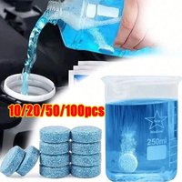 10/20/50/100Pcs High Concentration Effervescent Tablets, Anti-Fog Agent - For degreasing and defogging, clean glass instantly